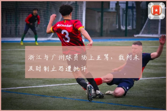 浙江与广州球员场上互骂，裁判未及时制止恐遭批评