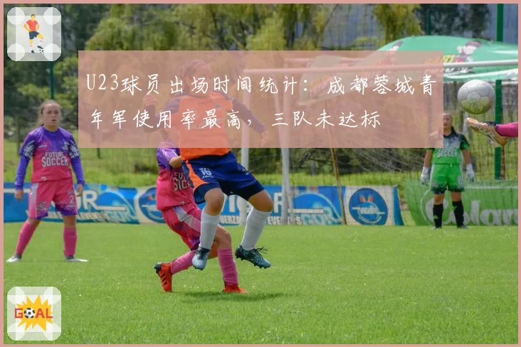 U23球员出场时间统计：成都蓉城青年军使用率最高，三队未达标